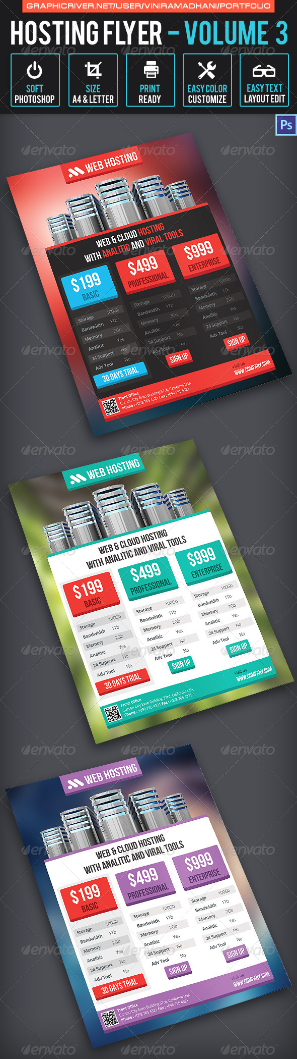 Hosting Flyer Volume 3 - Corporate Flyers