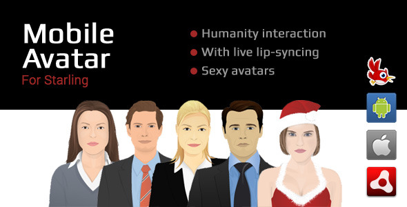 AS3 Talking Avatar library for Starling