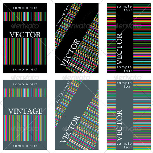 Wine Labels Design Template Set