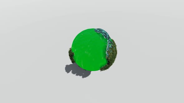 The rotating earth contains nature alt