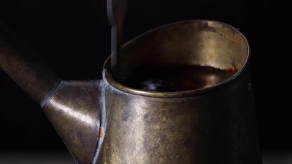 Preparation of Turkish Coffee alt