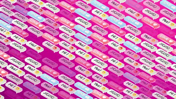 Social Media Reaction Chat Emoji Still Background alt