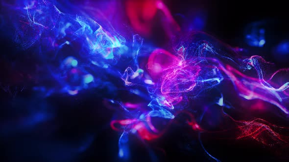 Fluid Particles Background Loop , Motion Graphics | VideoHive