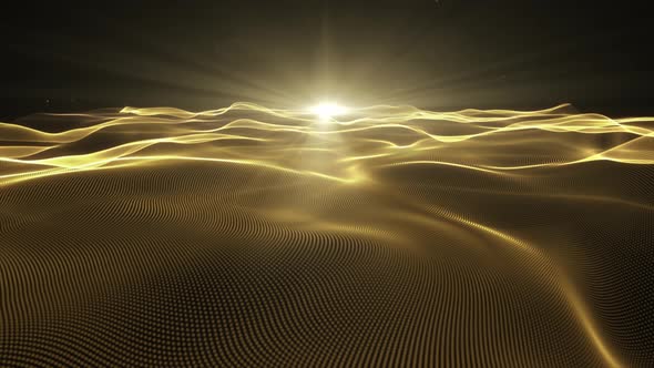 Golden Particle Wave