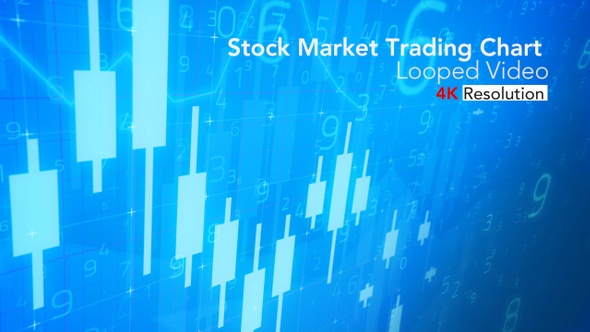 Stock Market Trading Chart Loop, Motion Graphics | VideoHive