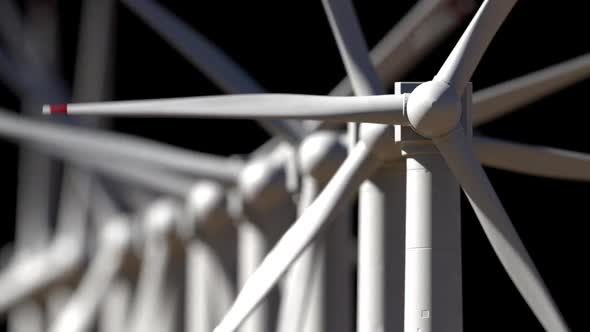 Wind farms with an alpha channel alt