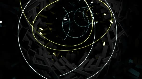 Abstract Light In Tunnel 04 HD alt