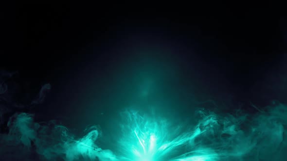 Blue Smoke Smoke Coming From Below Loop 60fps 1