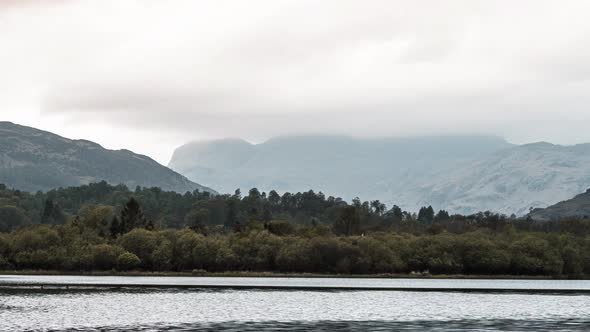 Time Lapse Over a Lake