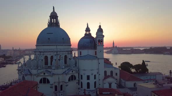 Venice, Italy, Aerial View of Santa Maria Della Salute alt