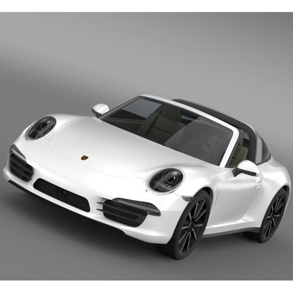 Porsche 911 Targa - 3Docean 7178101