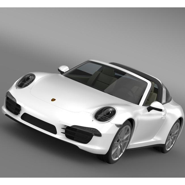 Porsche 911 Targa - 3Docean 7178107