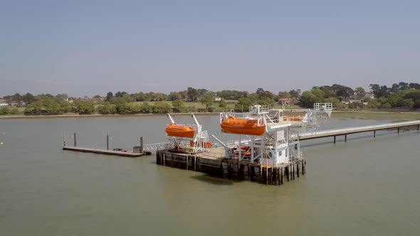 Maritime and Offshore Safety Lifeboat Training Jetty alt