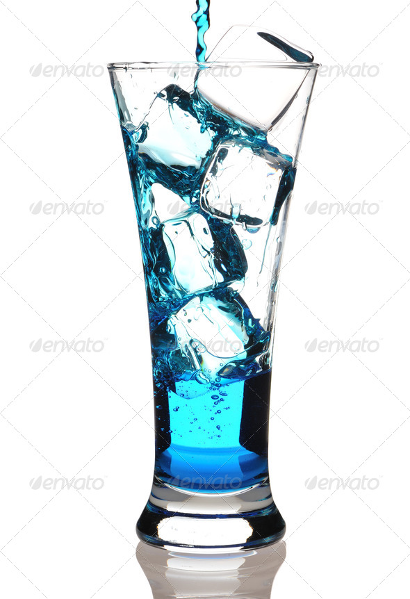 Pouring cocktail - Stock Photo - Images