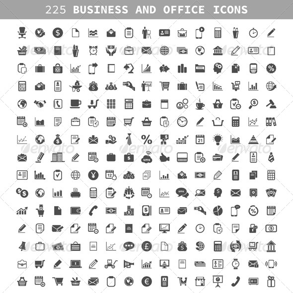 Business an Icon - Business Conceptual