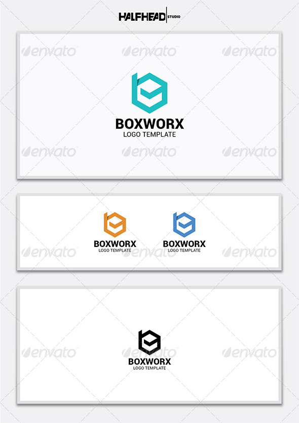 Boxworx Logo Template - Letters Logo Templates