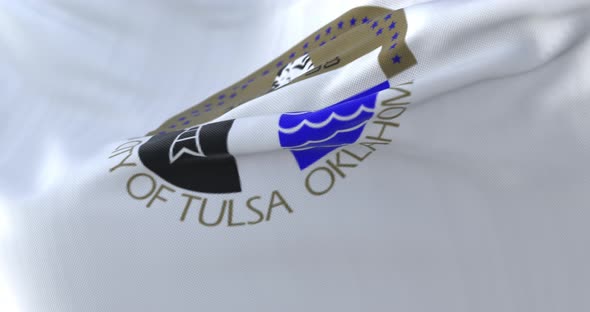 Tulsa City Flag alt