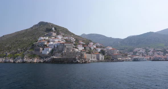 Exit Port of Greek Island Hydra alt