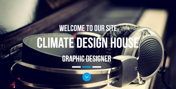 Climate - One - ThemeForest 7188512