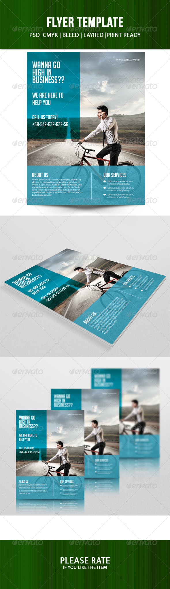Business Flyer Template - Corporate Flyers