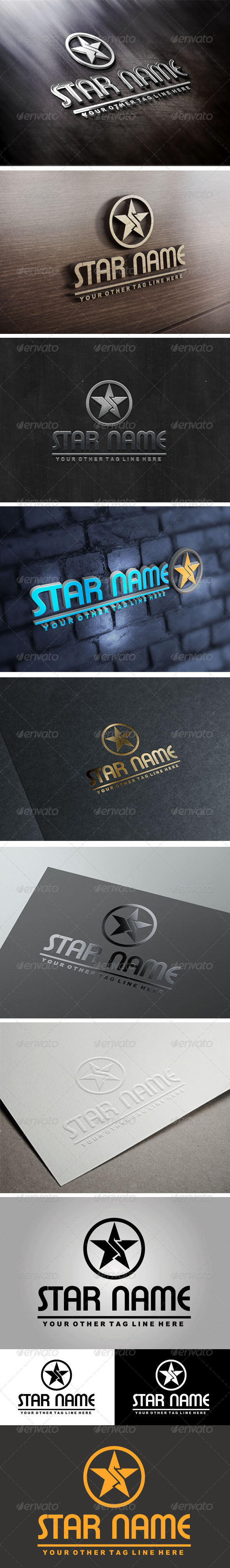 Star Logo - Symbols Logo Templates