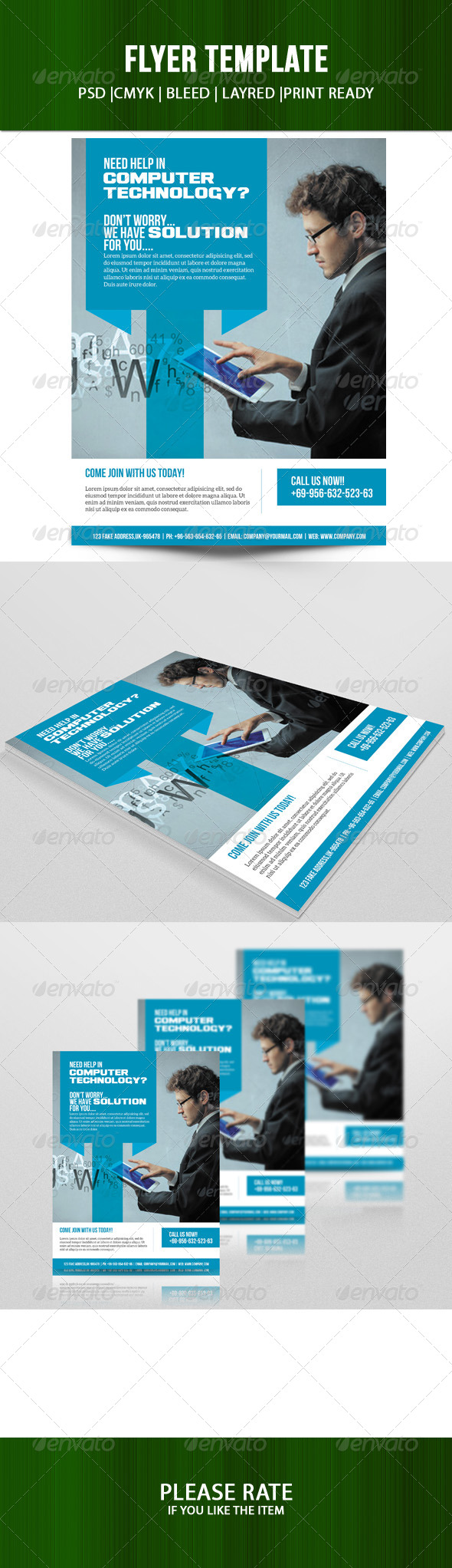 Business Flyer Template - Corporate Flyers