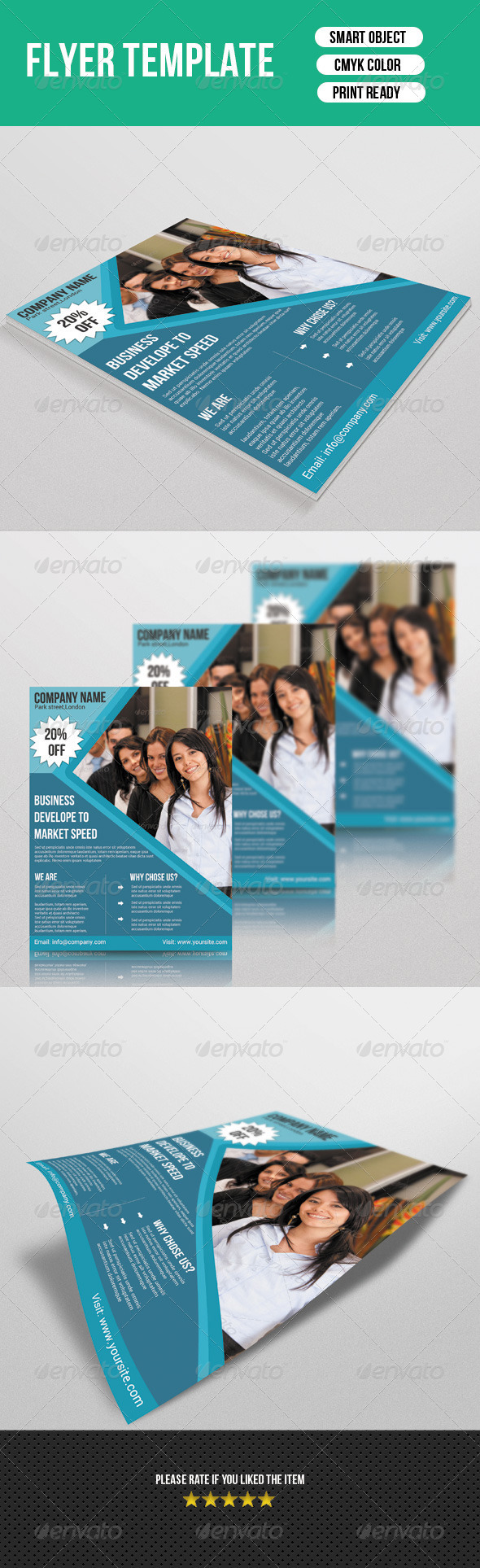 Corporate Flyer Template - Corporate Flyers
