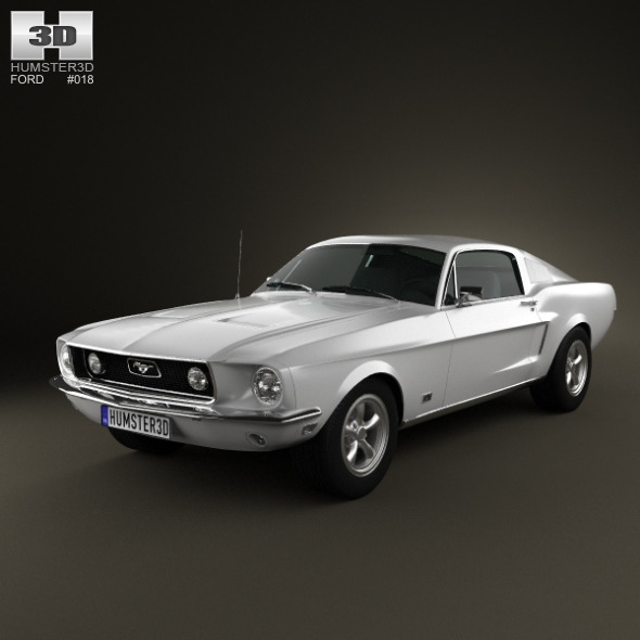 Ford Mustang GT 1967 - 3DOcean Item for Sale