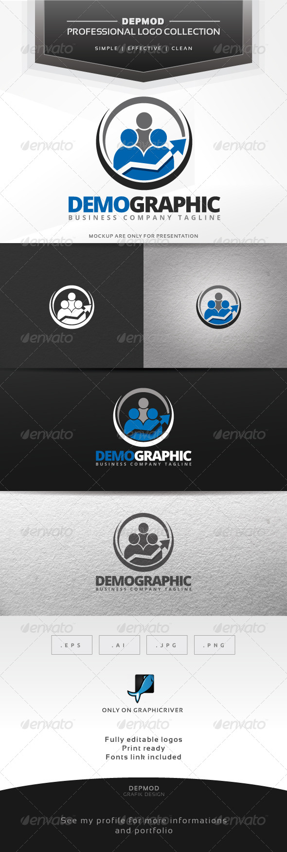 Demographic Logo - Symbols Logo Templates