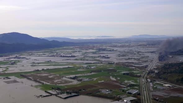Flood-ravaged Entire Community Of Abbotsford In British Columbia Resulting State Of Emergency In Can alt