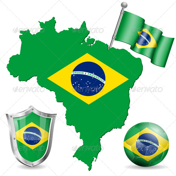 Brazilian Symbol - Sports/Activity Conceptual