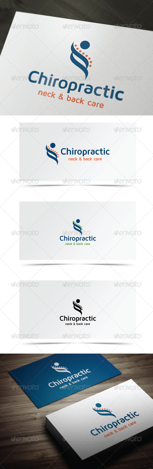 Chiropractic - Humans Logo Templates