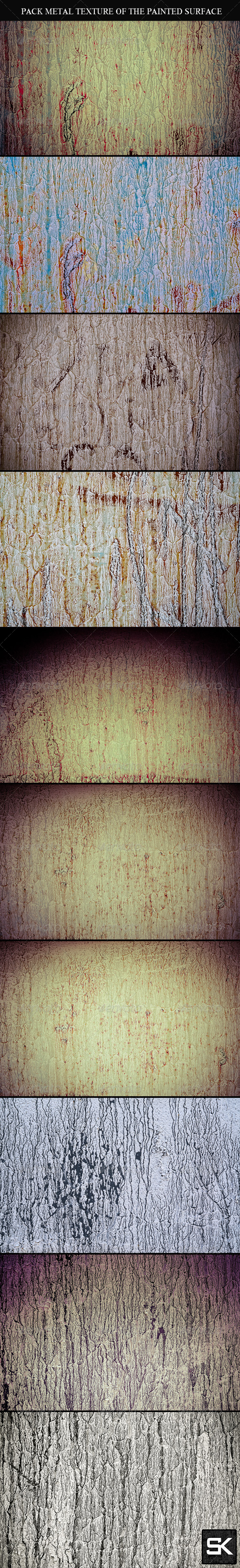 Painted Metal Surface - Metal Textures