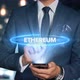 Businessman Smartphone Hologram Word   Ethereum - VideoHive Item for Sale