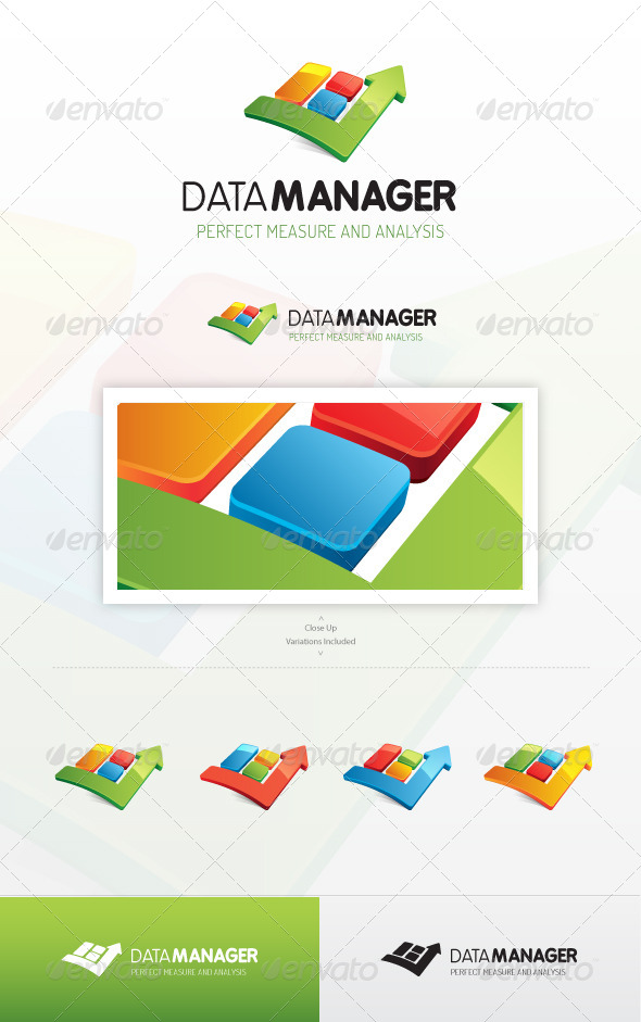 Data Manager Logo - Symbols Logo Templates