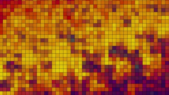4k animated abstract pixel background.
