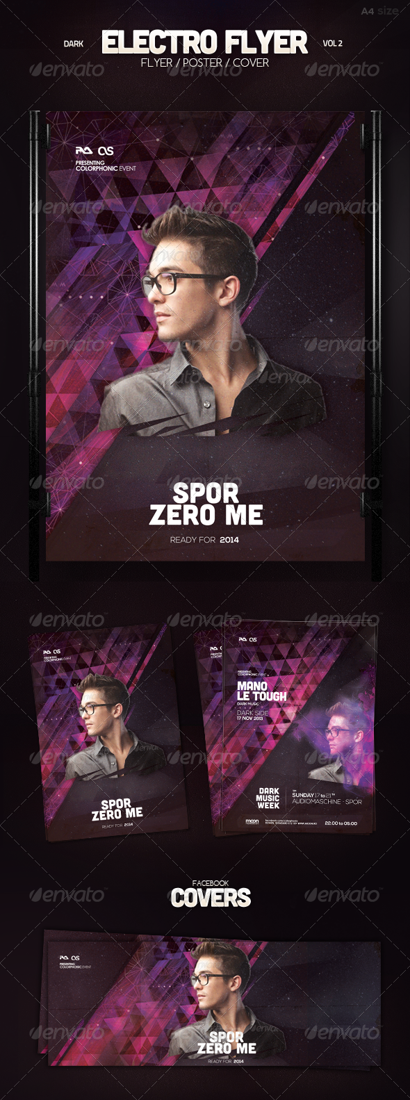 Electro Flyer - Clubs & Parties Events