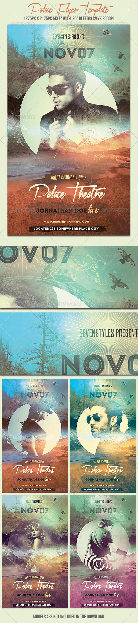Palace Flyer Template - Events Flyers