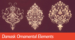 Damask Ornamental Elements