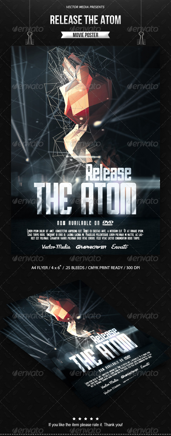 Release The Atom - Movie Poster - Miscellaneous Events