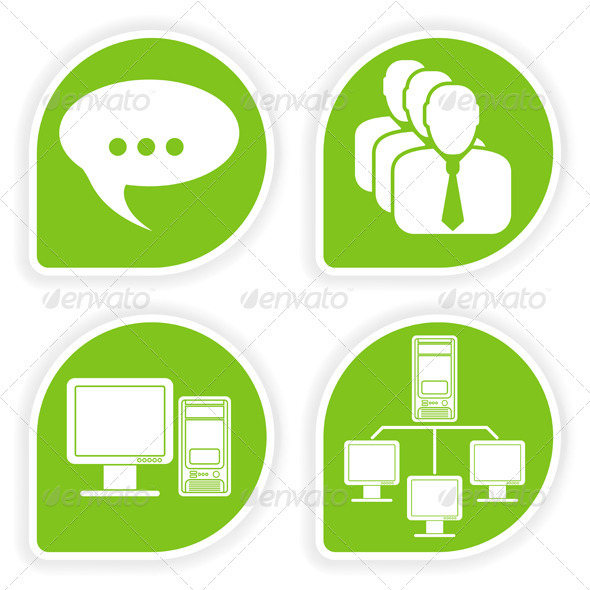 Collect Computer Sticker - Computers Technology