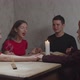 People on Spiritualistic Seance Frightened By Ghost - VideoHive Item for Sale