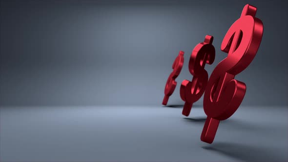 Rotating Dollar Background