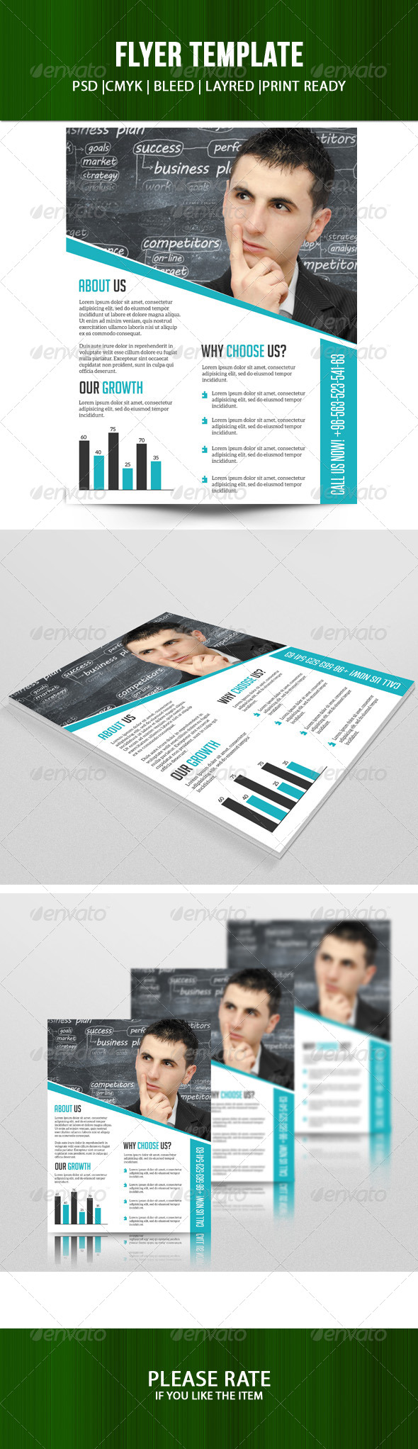 Business Flyer Template - Corporate Flyers
