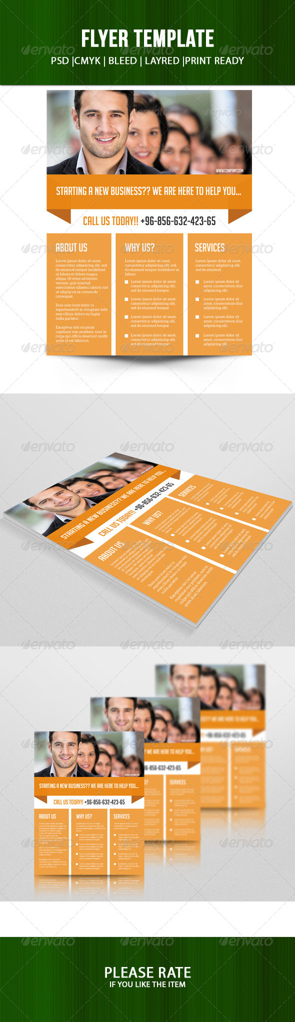 Business Flyer Template - Corporate Flyers