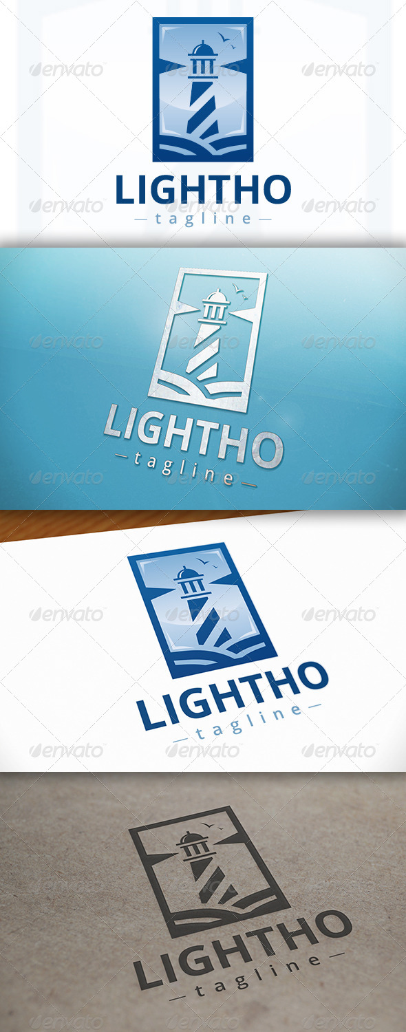 Lighthouse Logo Design - Buildings Logo Templates