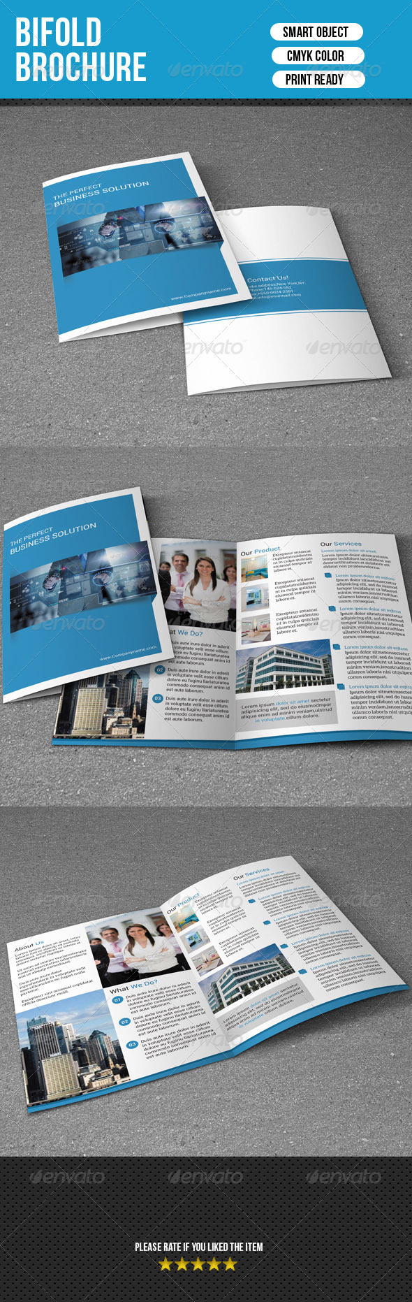 Bifold Business Brochure - Corporate Brochures