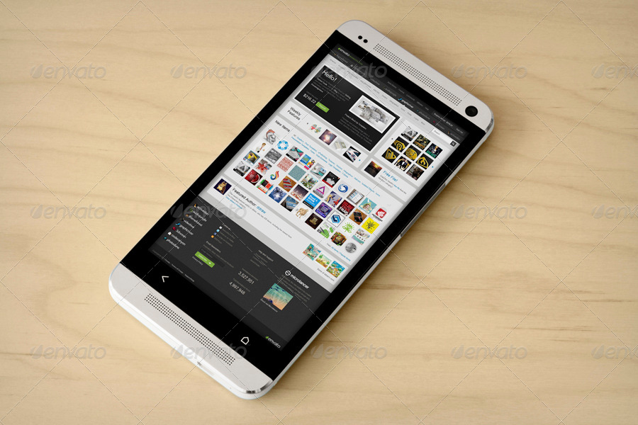 Android Phone Mock-Up by Eugene-design | GraphicRiver