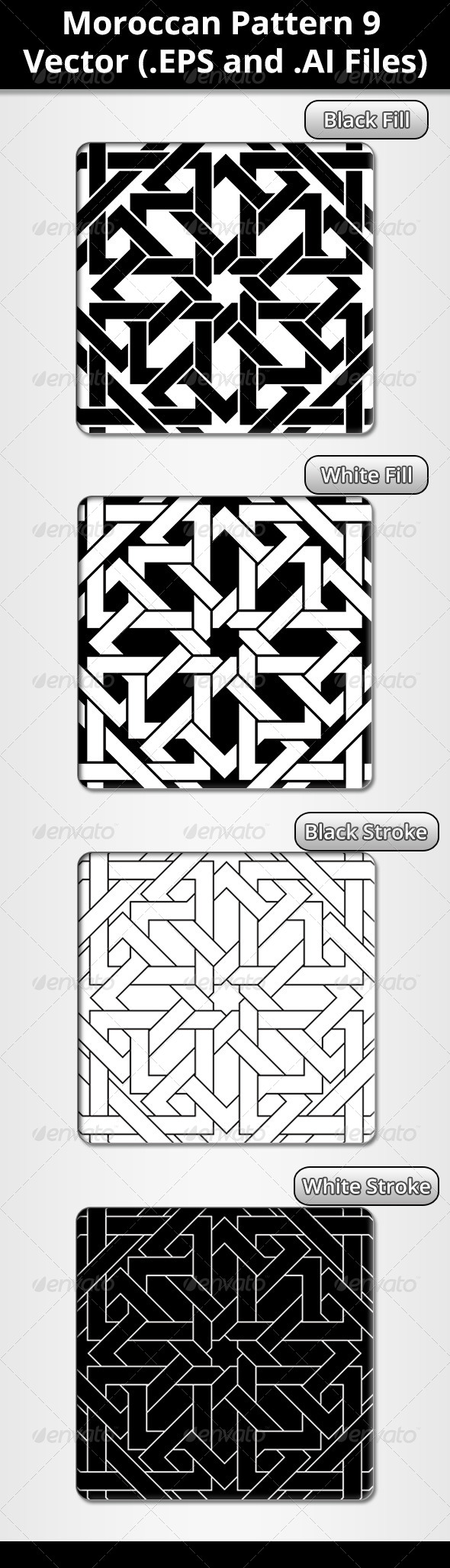 Moroccan Pattern - Patterns Decorative