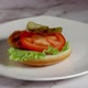 Start of Assembly the Fish Burger - VideoHive Item for Sale